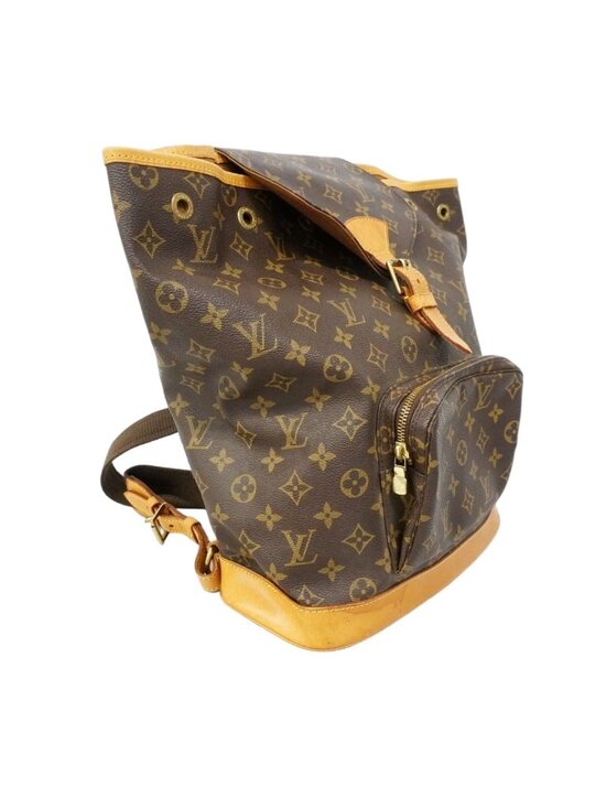Louis Vuitton Backpack Monogram Montsouris GM Brown main image 4